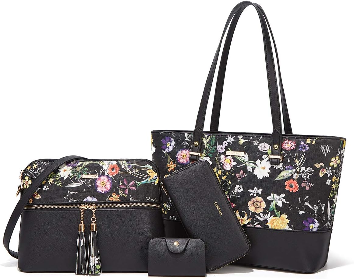Women Fashion Synthetic Leather Handbags Set for Every Occasion