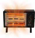 Comfort Zone Portable Indoor Radiant Space Heater - Compact 1500W