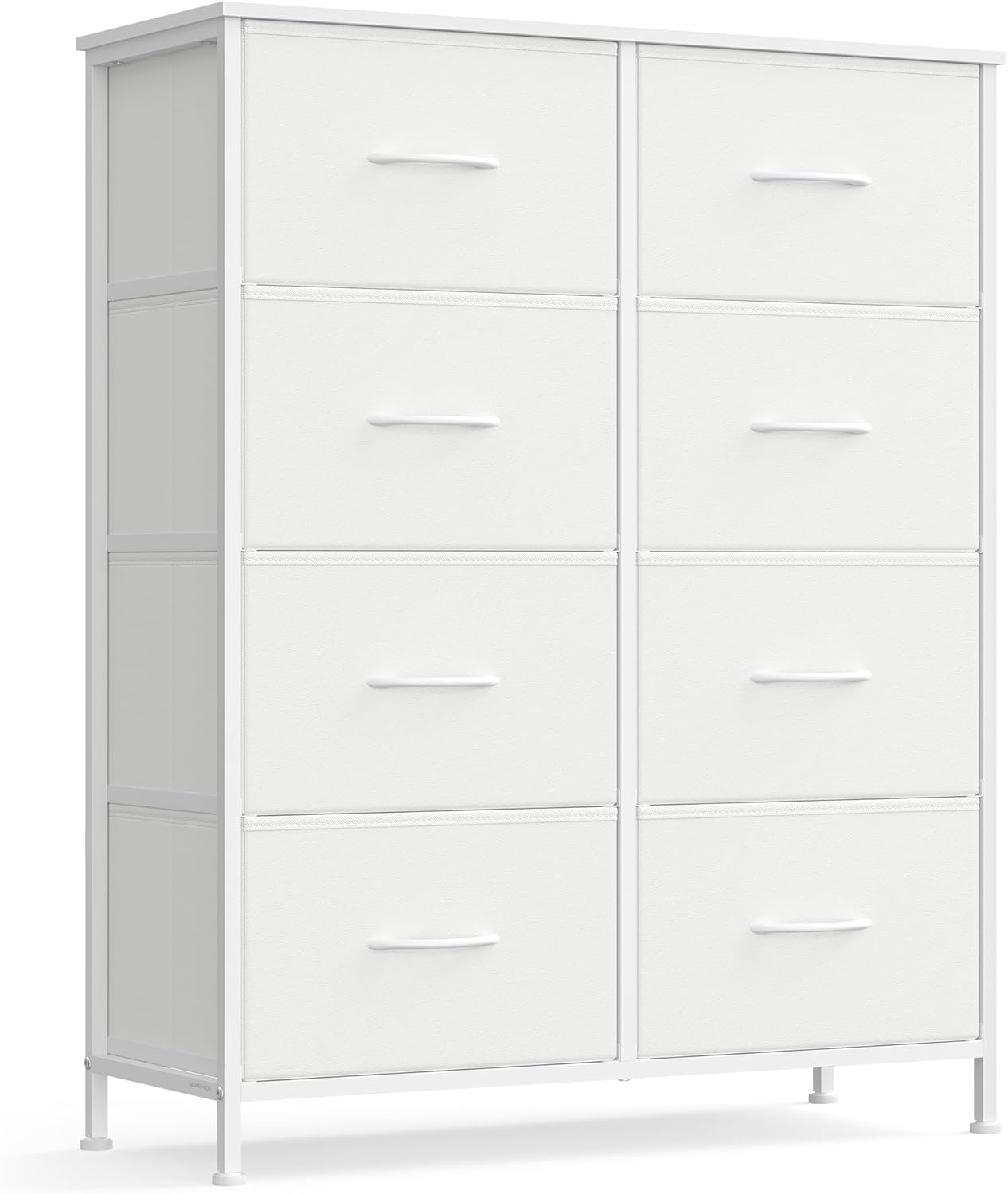 SONGMICS Dresser for Bedroom with 8 Non-Woven Fabric Drawers