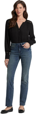 NYDJ Women's Marilyn Straight Denim Jeans - Flattering Lift