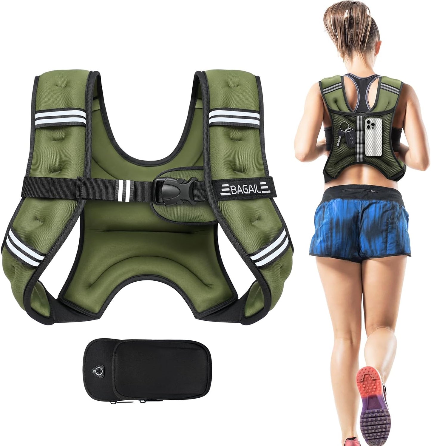 BAGAIL Weighted Vest for Enhanced Workouts and Weight Loss