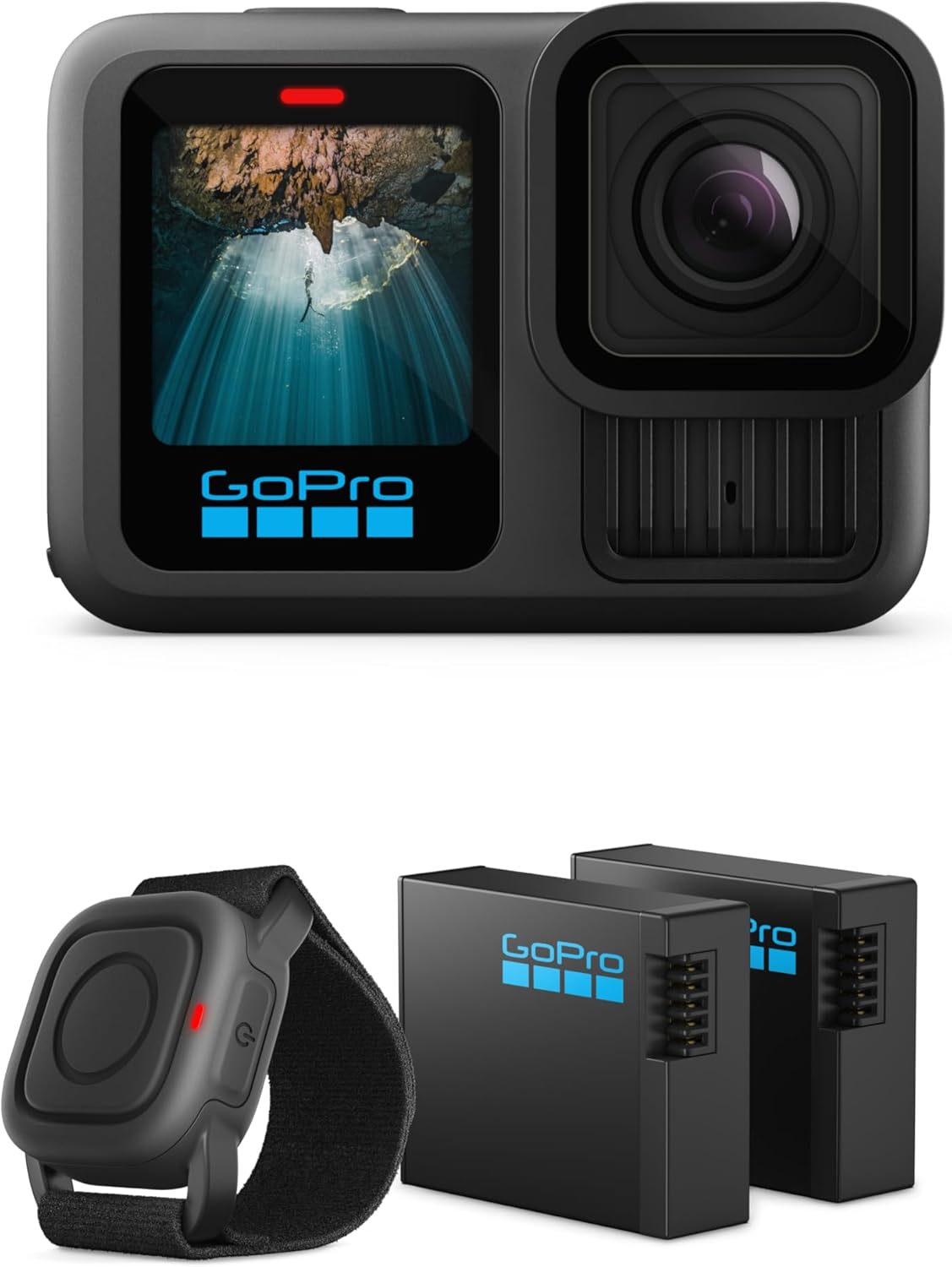 GoPro HERO13 Black Action Bundle with 2 Enduro Batteries