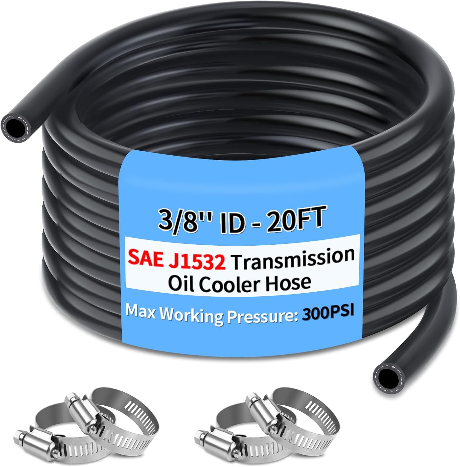 Boltigen 3/8 ID Transmission Oil Cooler Hose for Power Steering