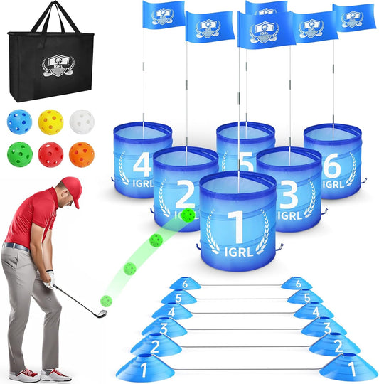 Portable Backyard Golf: Fun for All!