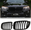 F25 F26 Grille Black Kidney Grill Compatible With 2014-2017 X3 F25
