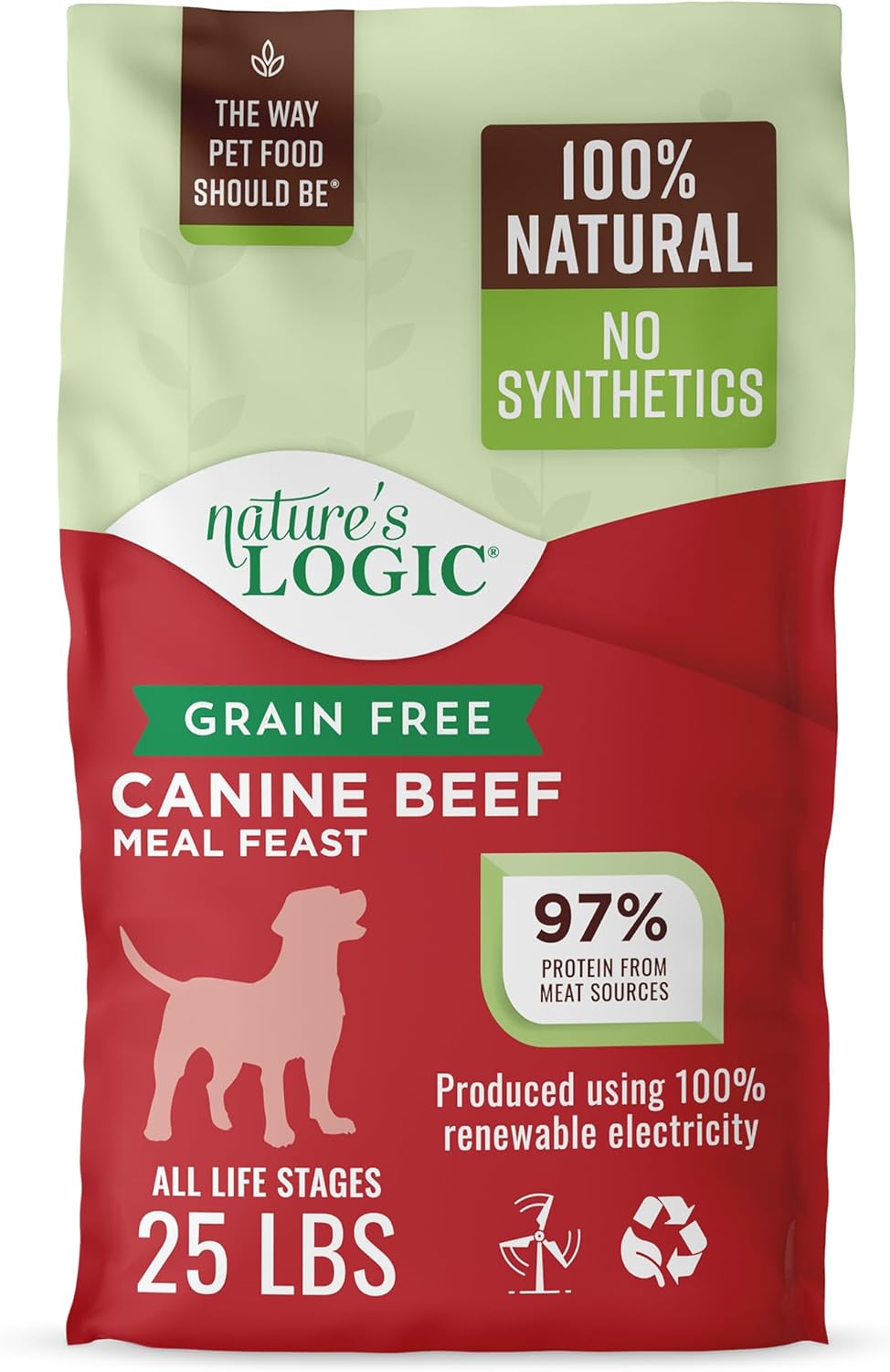 Nature's Logic Grain-Free Dry Dog Food for Healthy Digestion