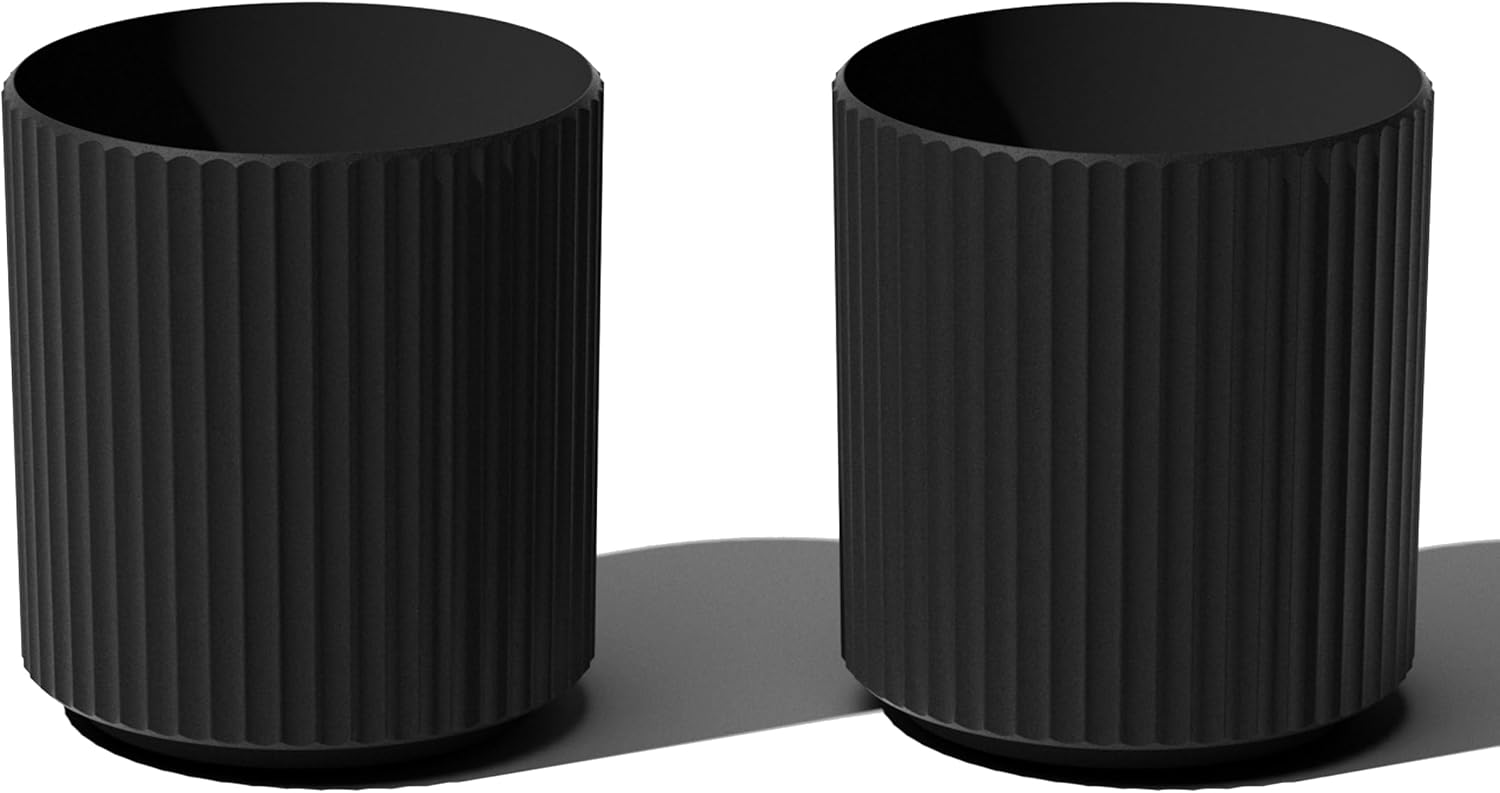 Veradek Demi Series Round Planter for Modern Outdoor Decor