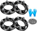 BDFHYK 6x5.5 Wheel Spacers 1 in Hub Centric Set - Improved Fit