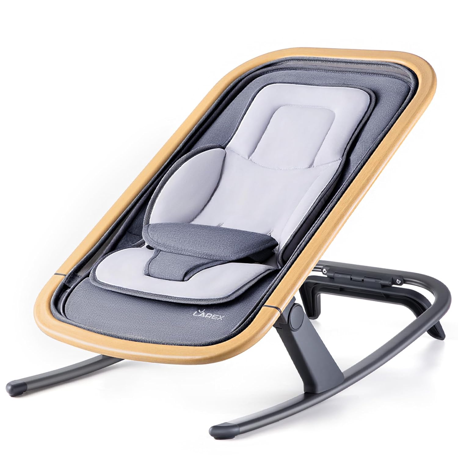 Larex Portable Baby Bouncer: 2-in-1 Rocker Seat