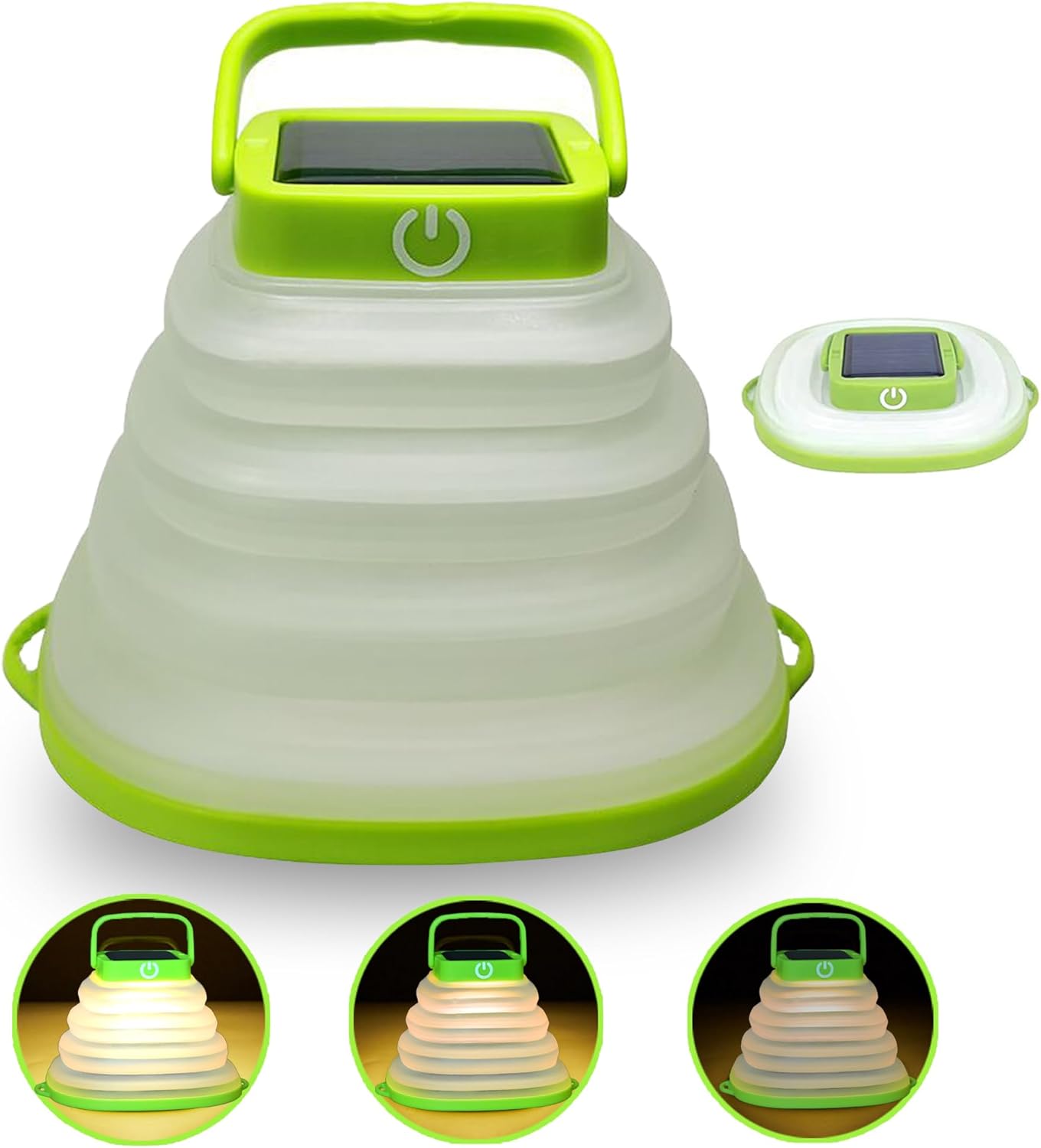 Portable Solar Camping Lantern - Waterproof & Rechargeable