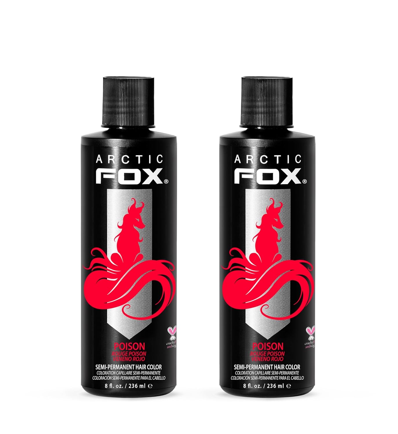 Vibrant Red Semi-Permanent Hair Dye for Bold Color Results