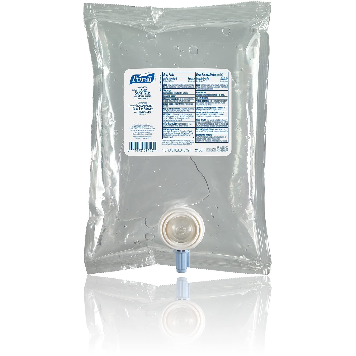 PURELL Advanced Hand Sanitizer Gel Refill for NXT Dispenser