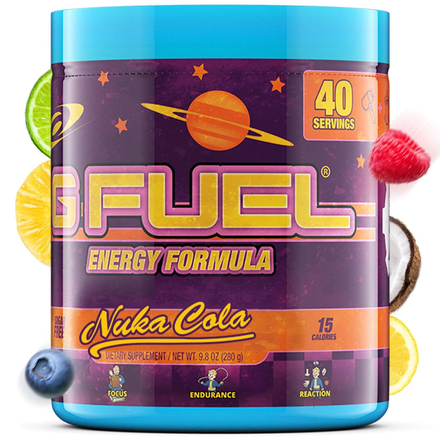 G Fuel Nuka Cola Energy Powder - Sugar Free Focus Supplement