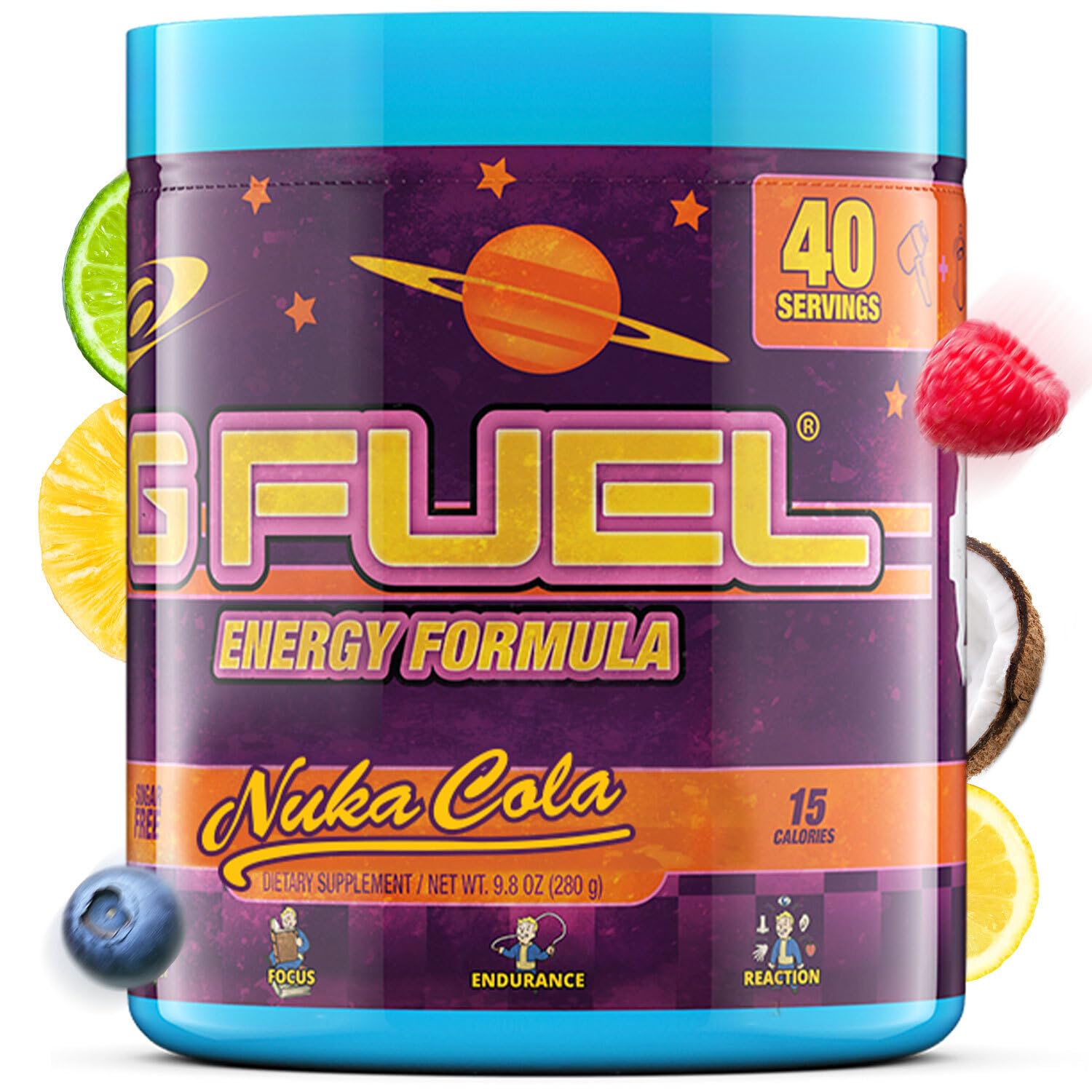 G Fuel Nuka Cola Energy Powder - Sugar Free Focus Supplement