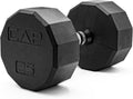 CAP Barbell Coated Hex Dumbbell Weight - Durable Training Dumbbell