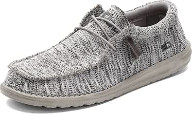 Hey Dude Men's Wally Sox Comfortable Lace Up Loafers for Men