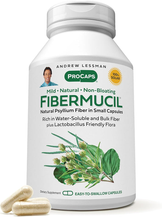 Fibermucil Capsules for Digestive Health and Regularity