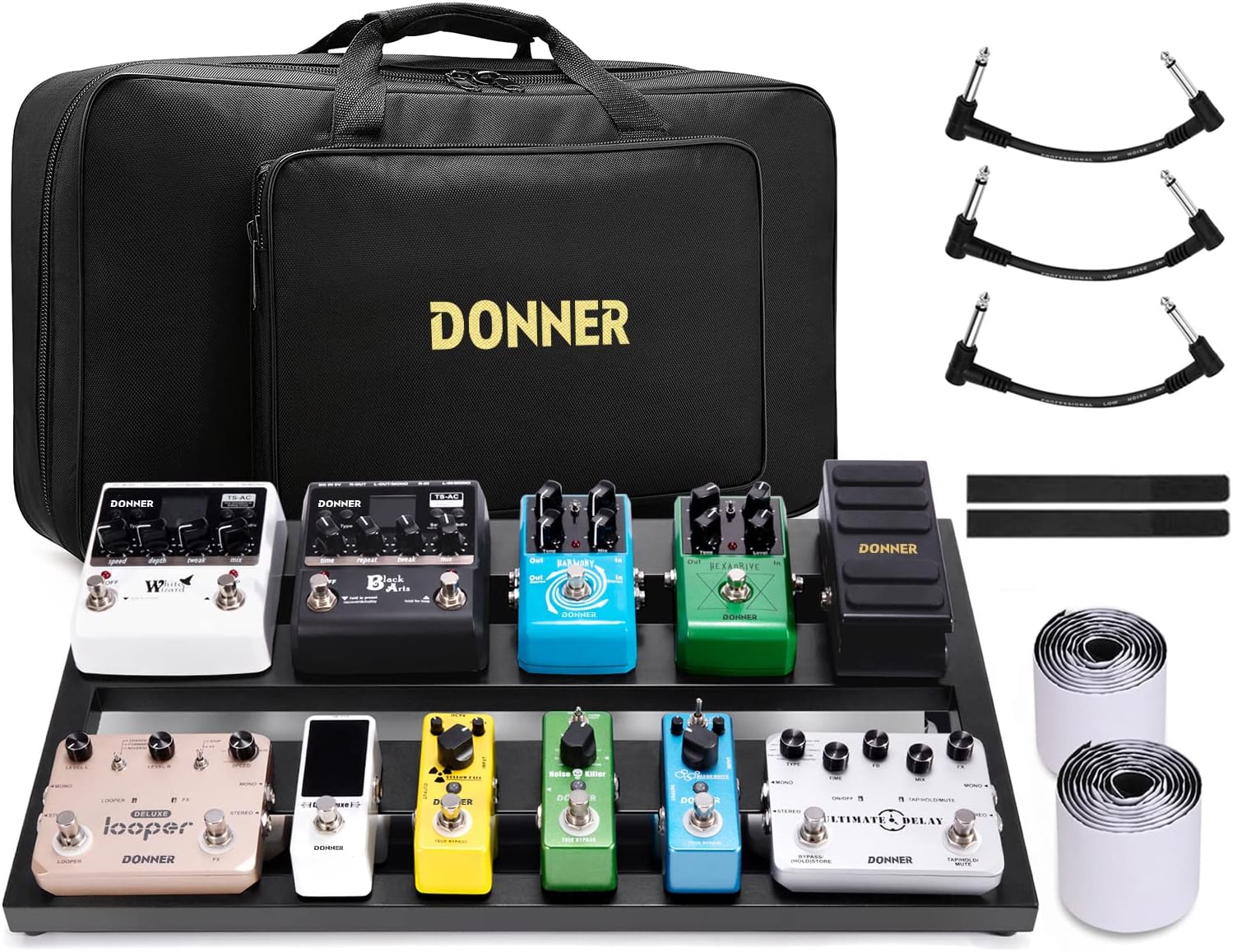 Donner Guitar Pedal Board Case DB-3: Lightweight & Durable