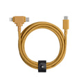 Native Union Belt Cable Duo 5ft Braided 2-in-1 Cable - Durable Dual
