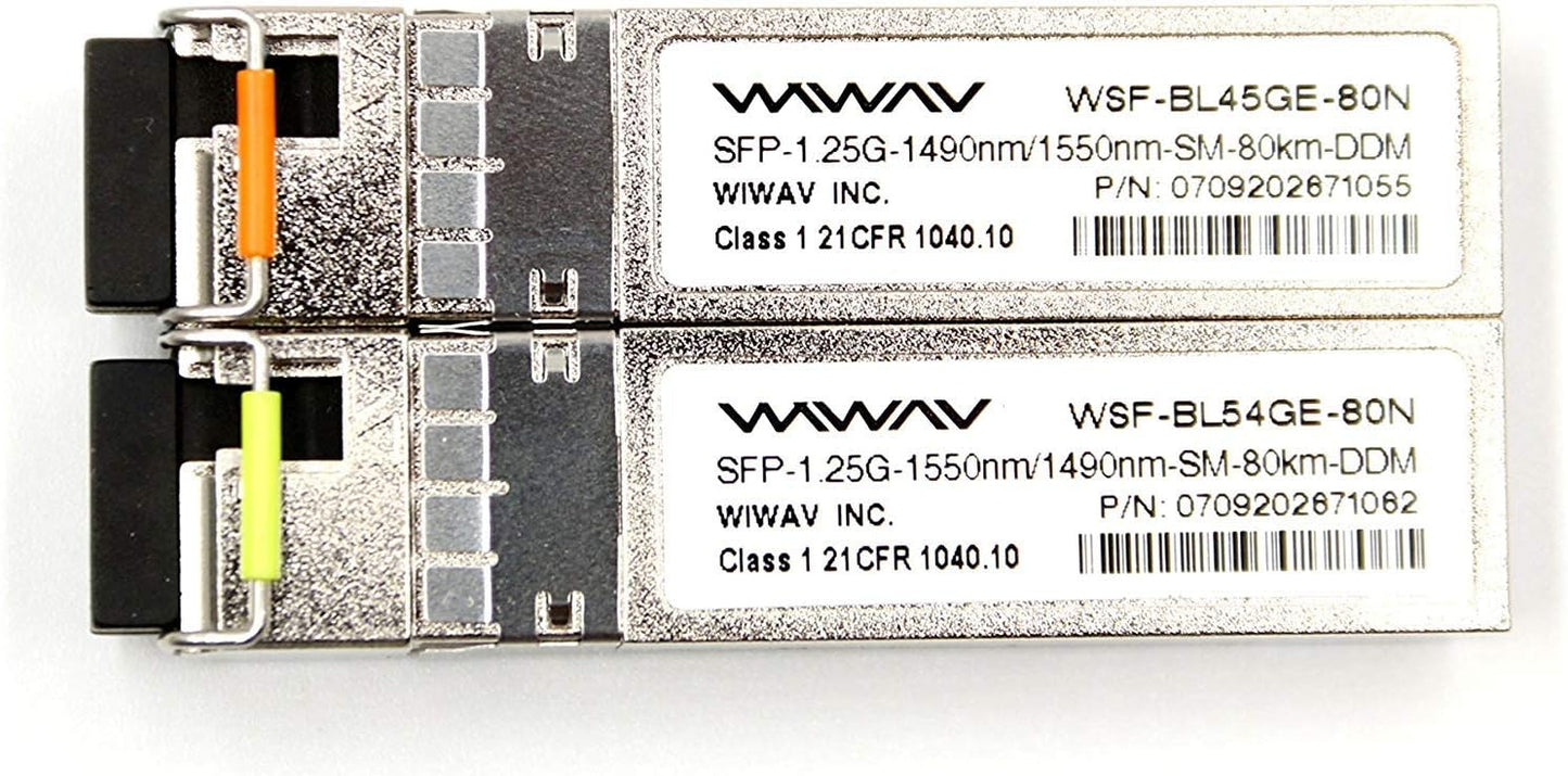 Cisco GLC-BX-U80 and GLC-BX-D80 1.25G SFP Module Review