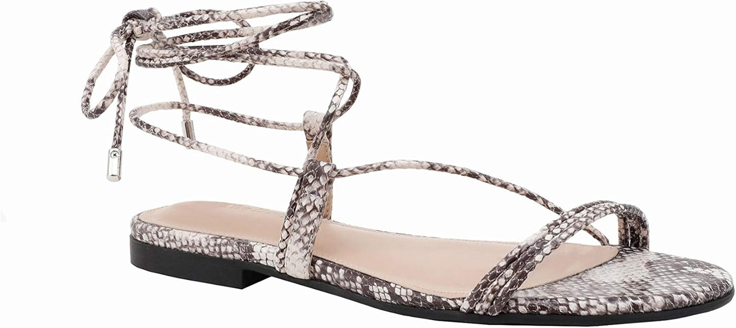 The Drop Women's Samantha Flat Strappy Lace-up Sandal Review