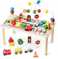 Activity Table for 1 Year Old - 8 in 1 Montessori Play Center