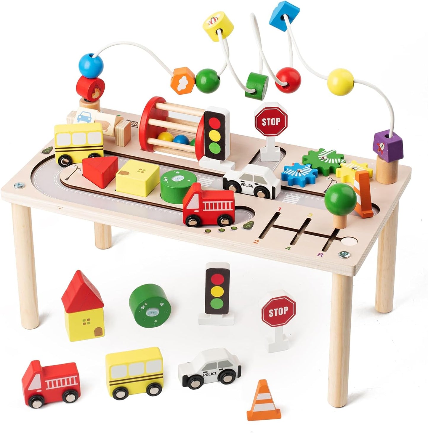 Activity Table for 1 Year Old - 8 in 1 Montessori Toys