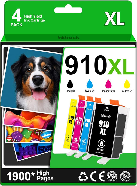 Inktrack High-Yield Ink Combo Pack | HP OfficeJet Pro Compatible
