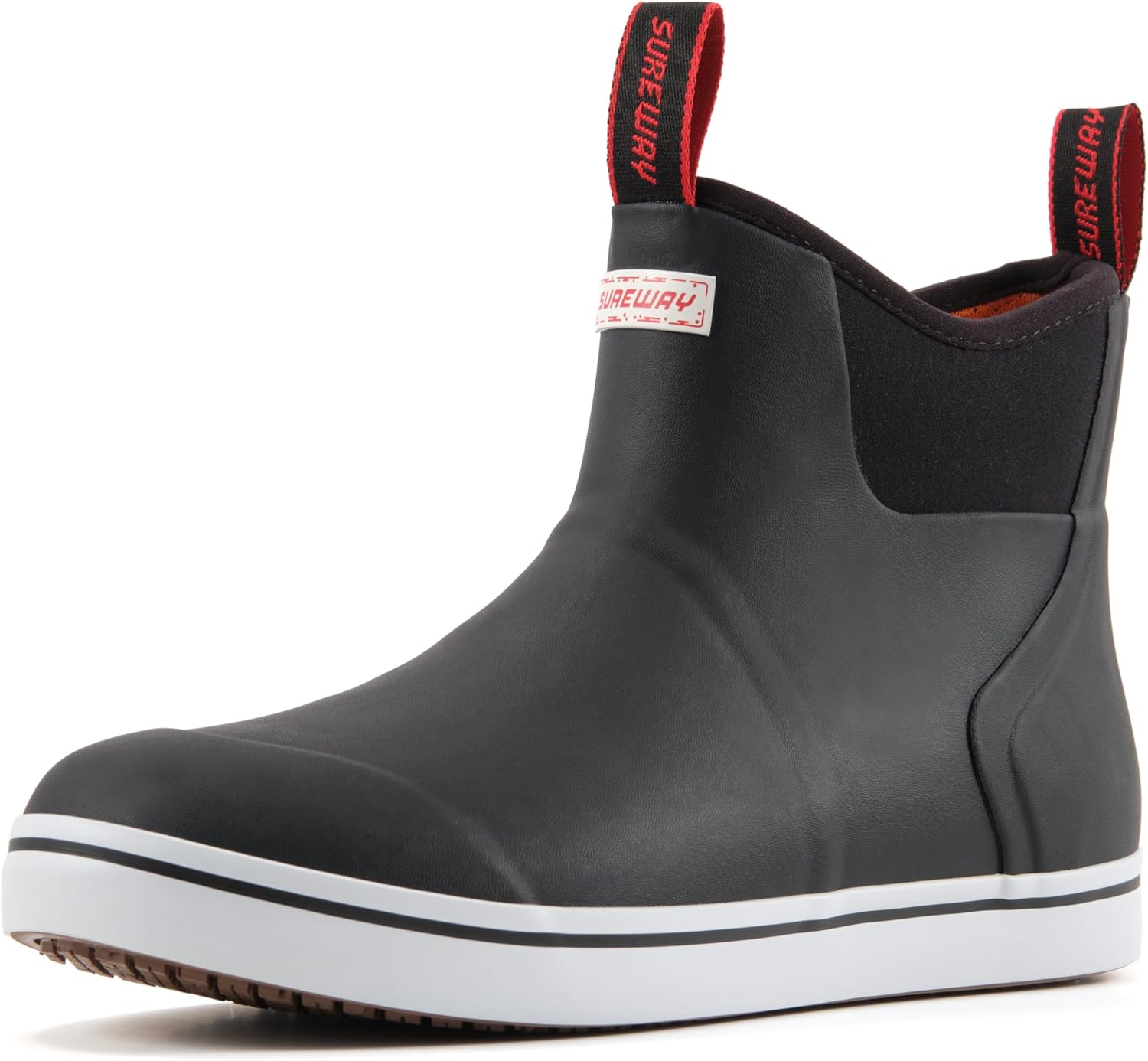 SUREWAY Men's Ankle Fishing Deck Boots - Waterproof & Non-Slip