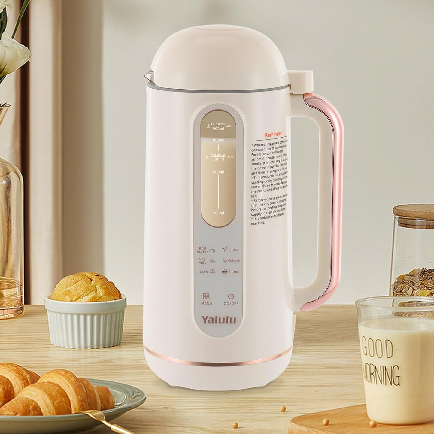 6-in-1 Soy Milk Maker - Multi-Functional Juicer
