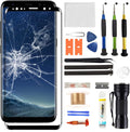 Front Glass Screen Replacement for Galaxy S8 - Repair Kit for G950