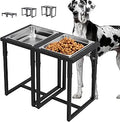 Elevated Dog Bowl Adjustable Height Stand for Large Dogs - Comfortable