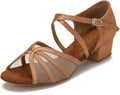 Women's Low Heel Dance Shoes for Salsa and Ballroom Style