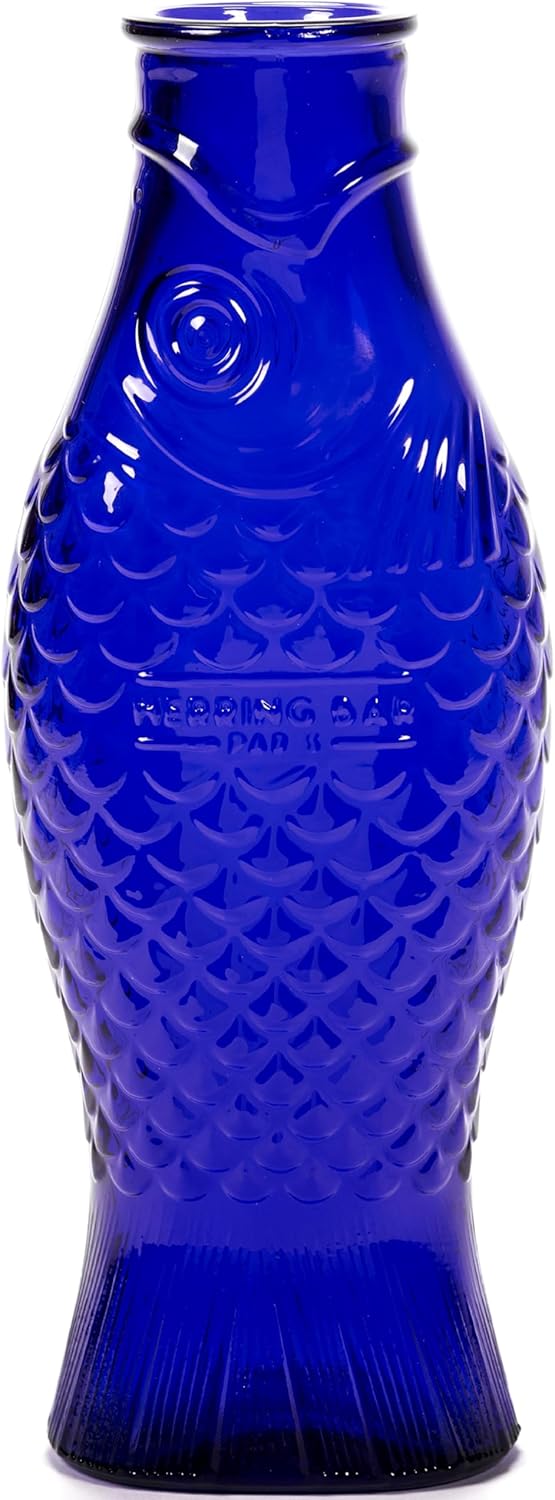 Fish & Fish Glass Water Pitcher by Paola Navone - 28.74 fl oz