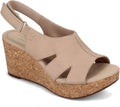 Clarks Womens Annadel Bari Platform - Cushioned All-Day Comfort