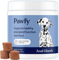 Pawfy Anal Gland Chews for Dogs with Peanut Butter - 30 Chews
