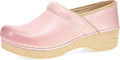 Dansko Womens Professional Slip-On Clogs with Rocker Sole and Arch