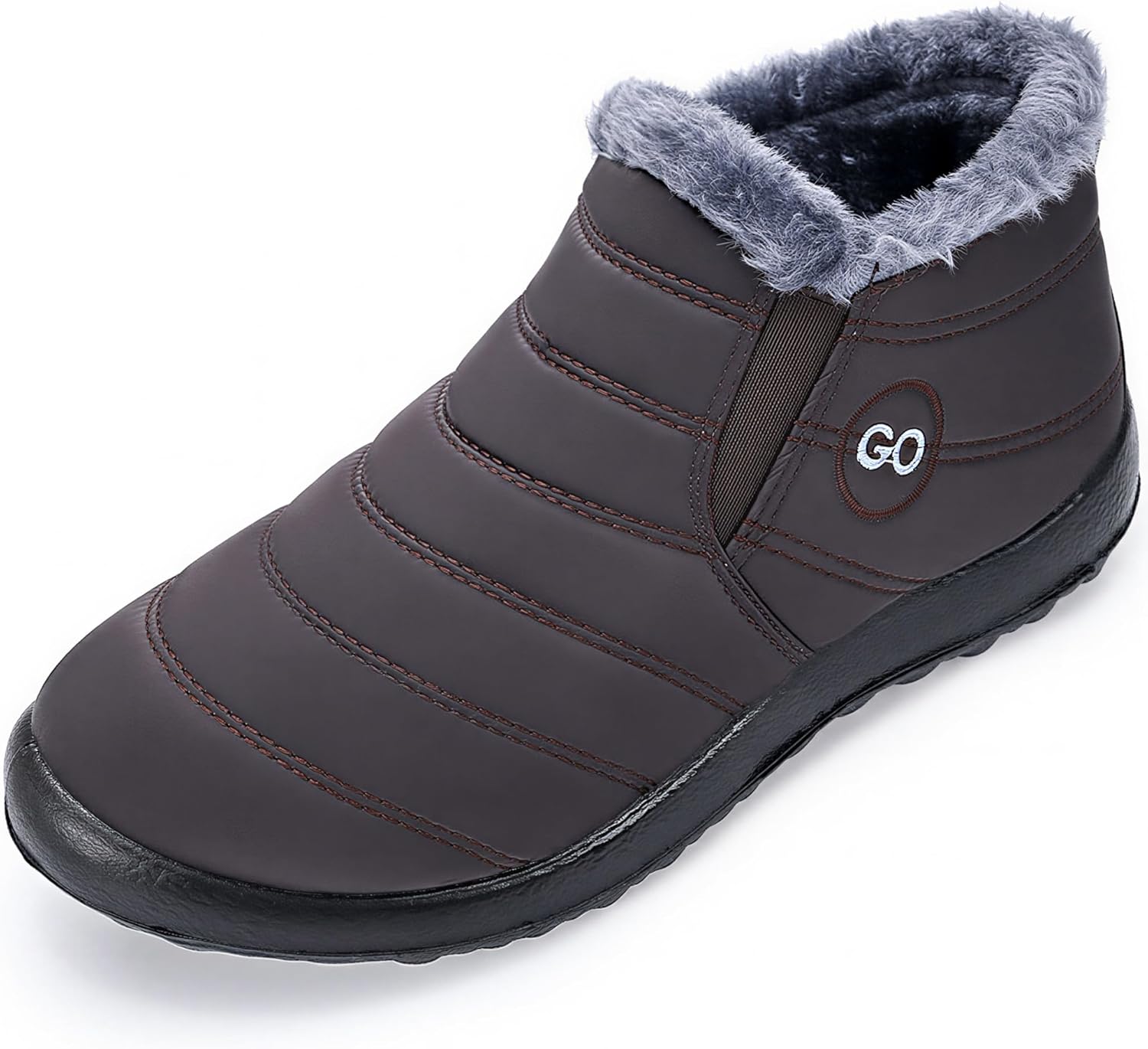 HARENCE Snow Boots for Women - Comfortable Waterproof Winter Booties