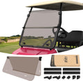Foldable Golf Cart Windshield for Club Car DS 2000-Up - Tinted UV