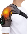 Shoulder Heating Pad with Massage for Rotator Cuff Pain - Adjustable