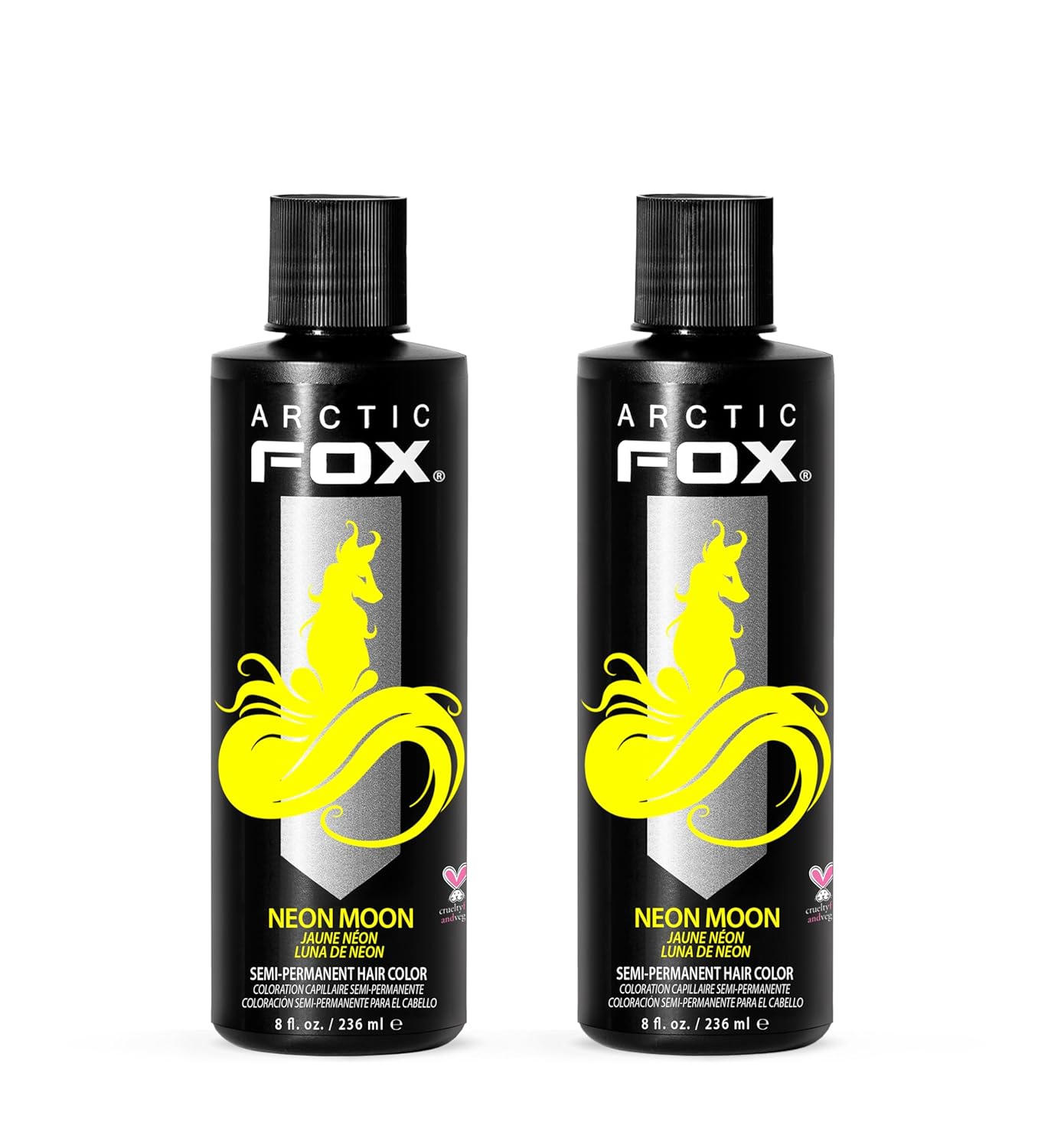Vibrant Neon Yellow Semi-Permanent Hair Dye for Bold Looks