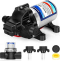 High-End RV Water Pump 12V Diaphragm Pump - Quiet 3.5 GPM