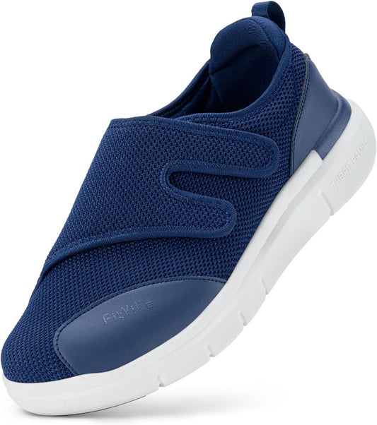 FitVille Diabetic Shoes for Men Extra Wide Width Orthopedic Sneakers