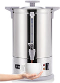 Percolate Coffee Maker Hot Water Urn 50-Cup - Commercial 8 L Capacity