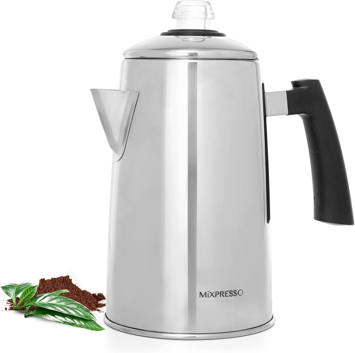 Mixpresso Stainless Steel Coffee Percolator for Camping Use
