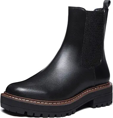 Athlefit Women's Chelsea Ankle Boots for Stylish Comfort