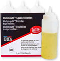 TableCraft C12463C Widemouth Squeeze Bottles, 24 oz Pack - Easy Fill