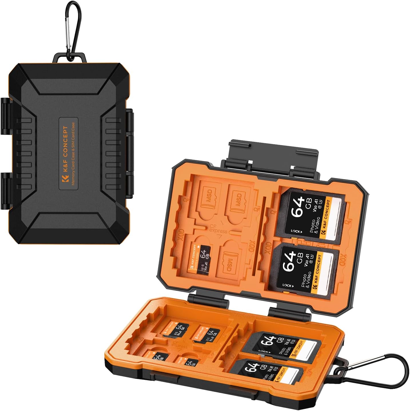 Secure Your Memory Cards On-the-Go: K&F Concept 25 Slot Case