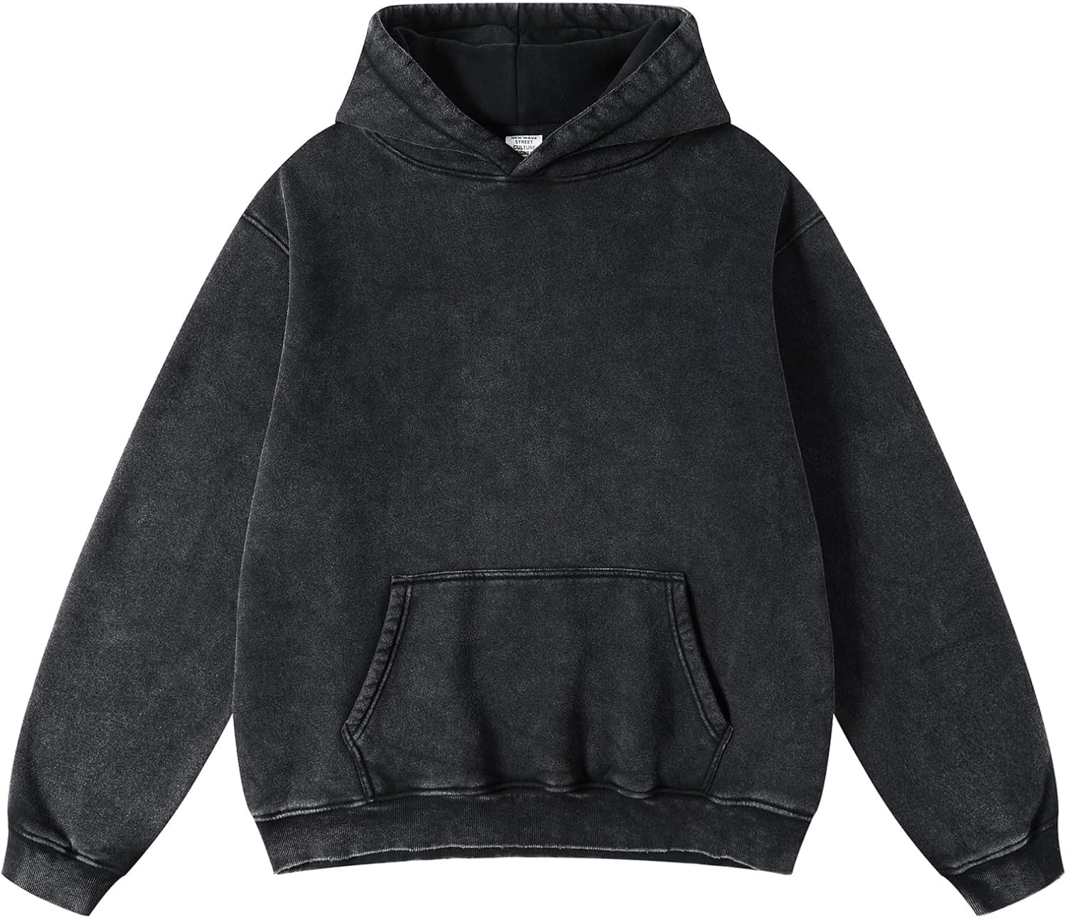 Mens Oversized Hoodies Pullover Vintage Sweatshirt for Style
