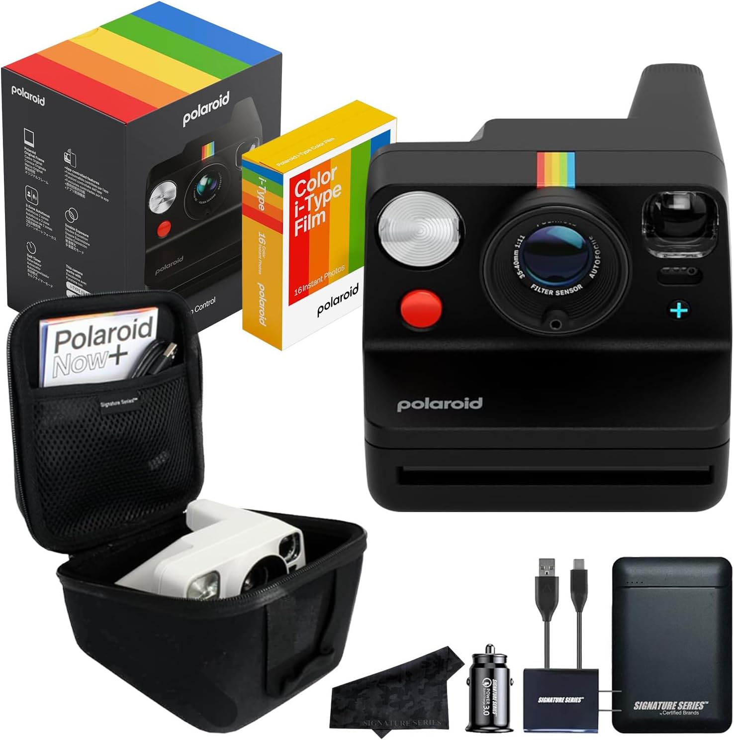 Polaroid Now+ 3rd Generation Instant Film Camera Bundle Review